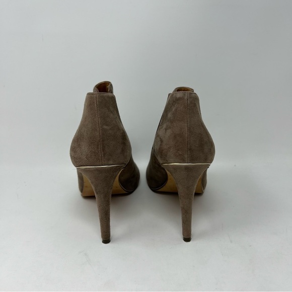 Coach Adriana Peep Toe Suede Heel Size 8 B - Picture 4 of 13